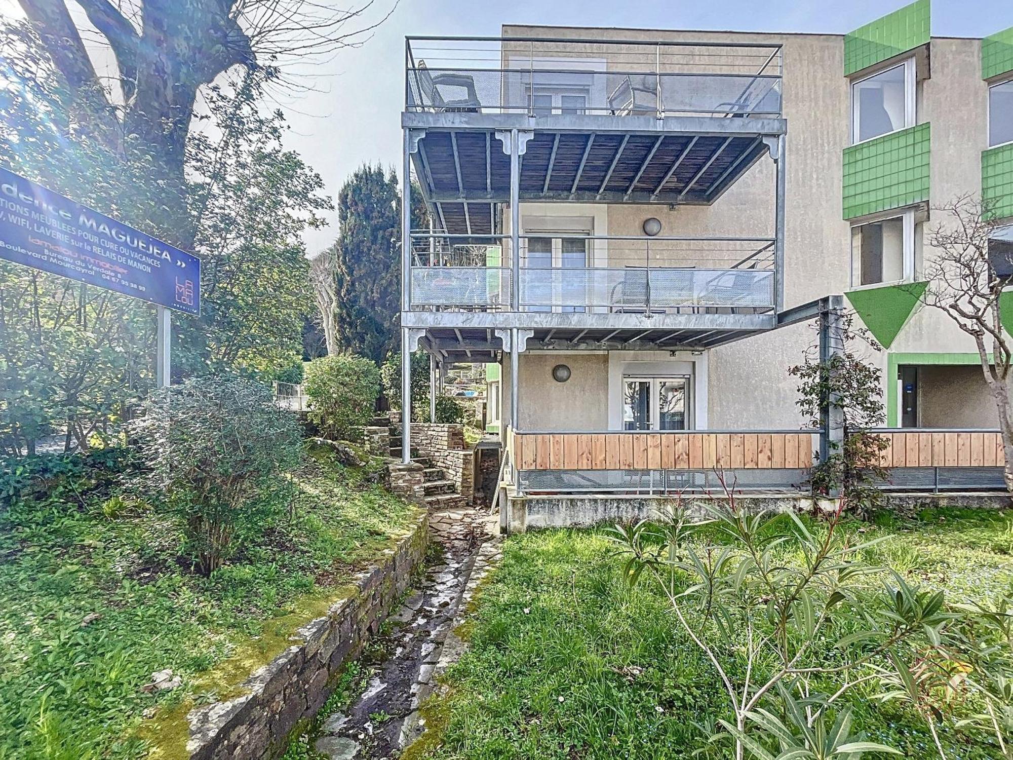 Appart F2 A Lamalou, Terrasse, Wifi, Animaux Acceptes, Proche Centre & Thermes - Fr-1-451-24 Exterior foto